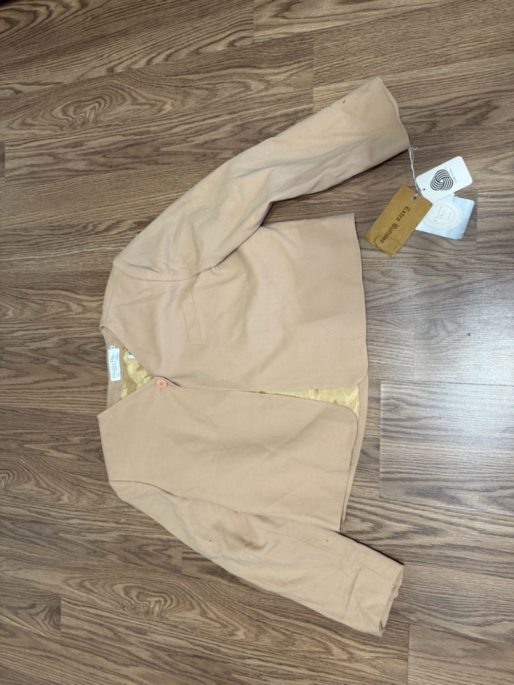 Christian Dior beige Blazer